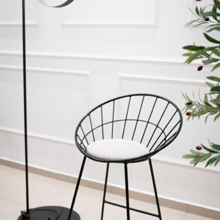 SILLA DE BARRA HIERRO